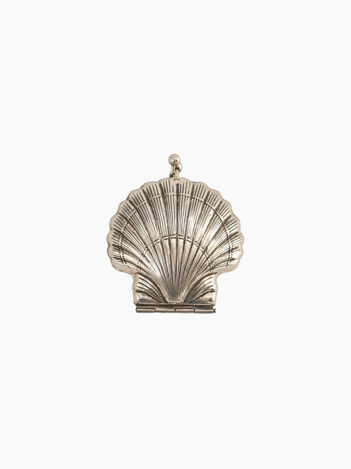 Silver Shell Purse