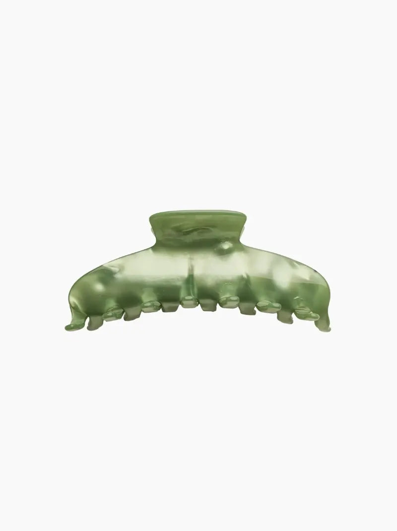 Green Hair Claw Clip