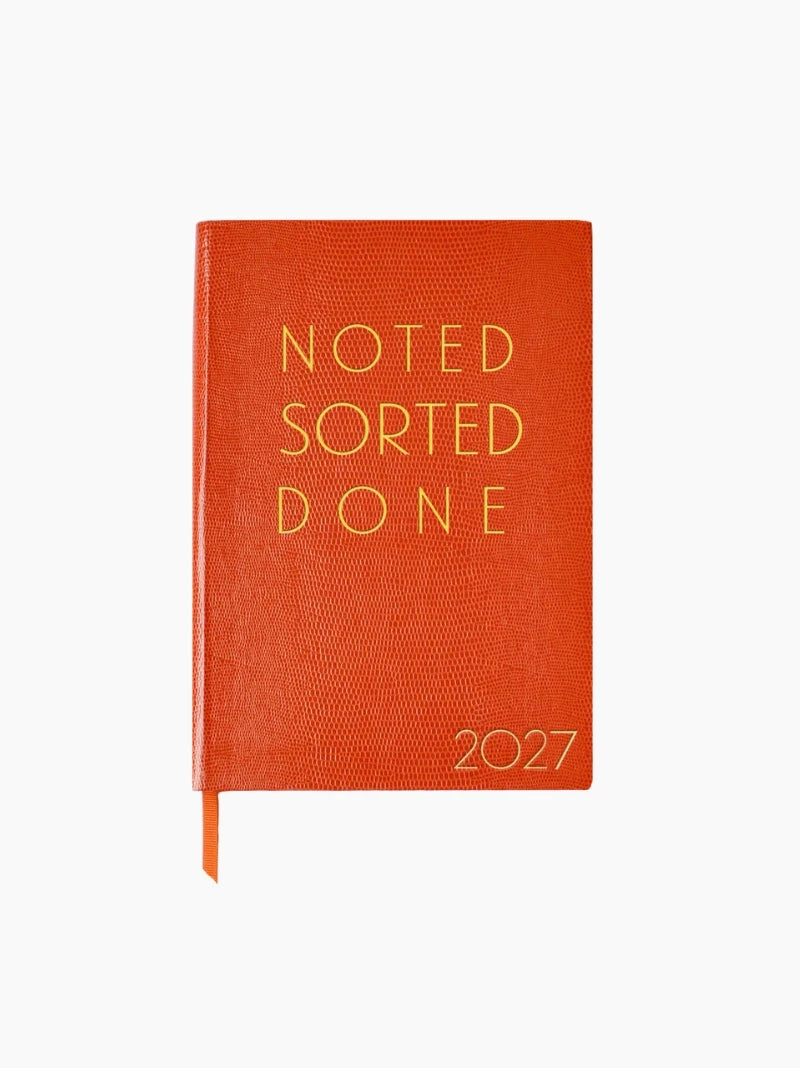 Noted Sorted Done 2027 Diary