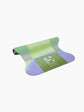 Blue and Green Scallop Yoga Mat