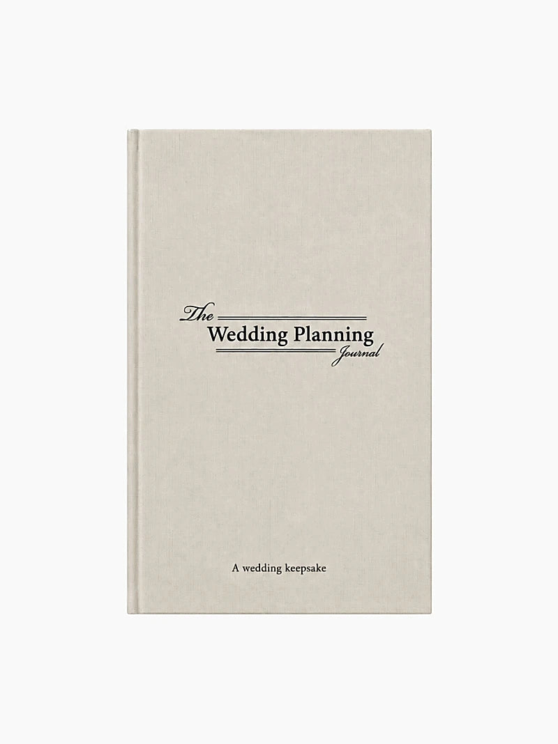 Linen Wedding Planning Journal
