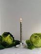 Hedgerow Green Dinner Candles Set of 2