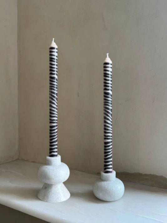 Shilling Navy Dinner Candles Set of 2