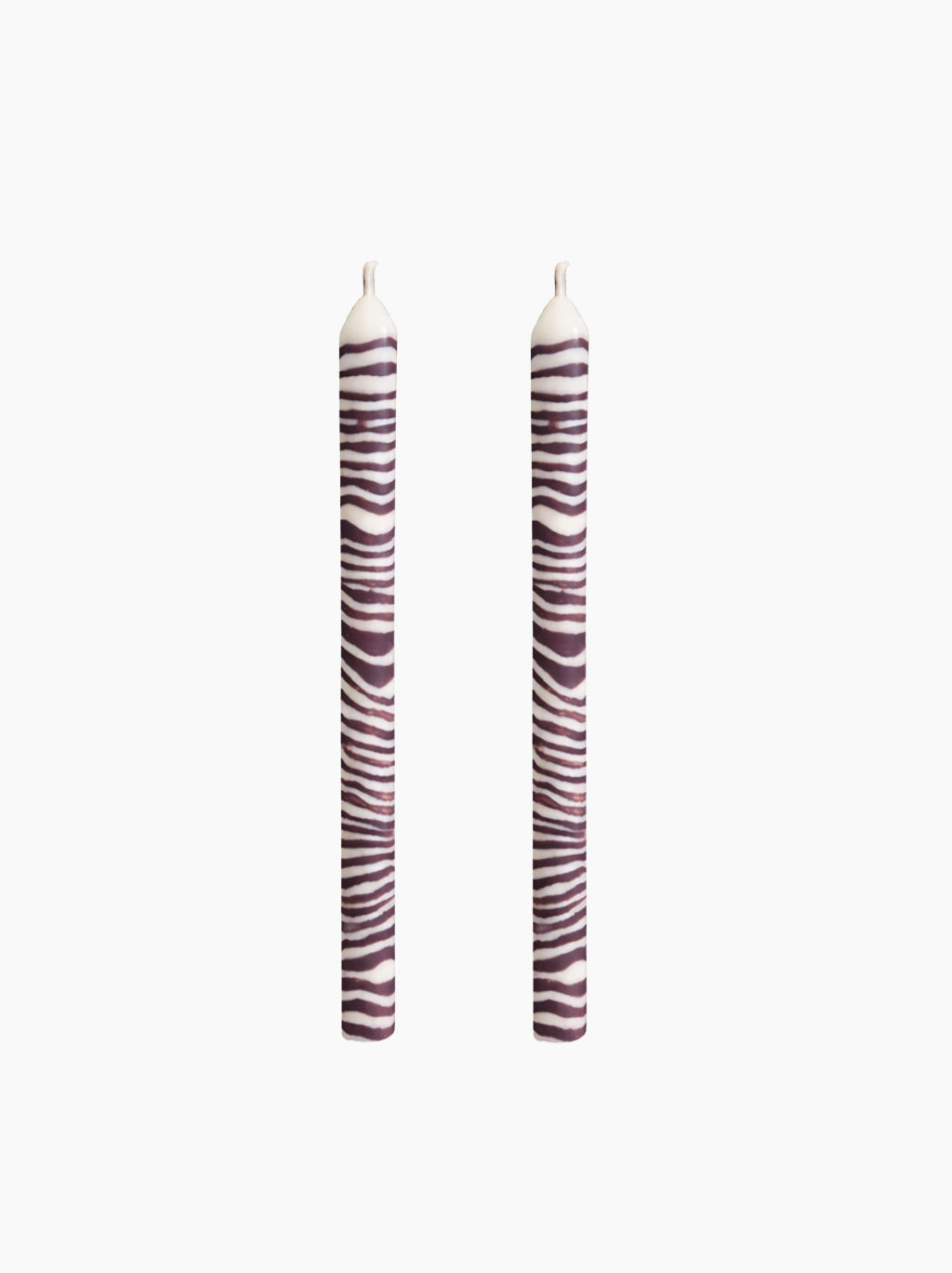 Walnut Brown Dinner Candles Set of 2