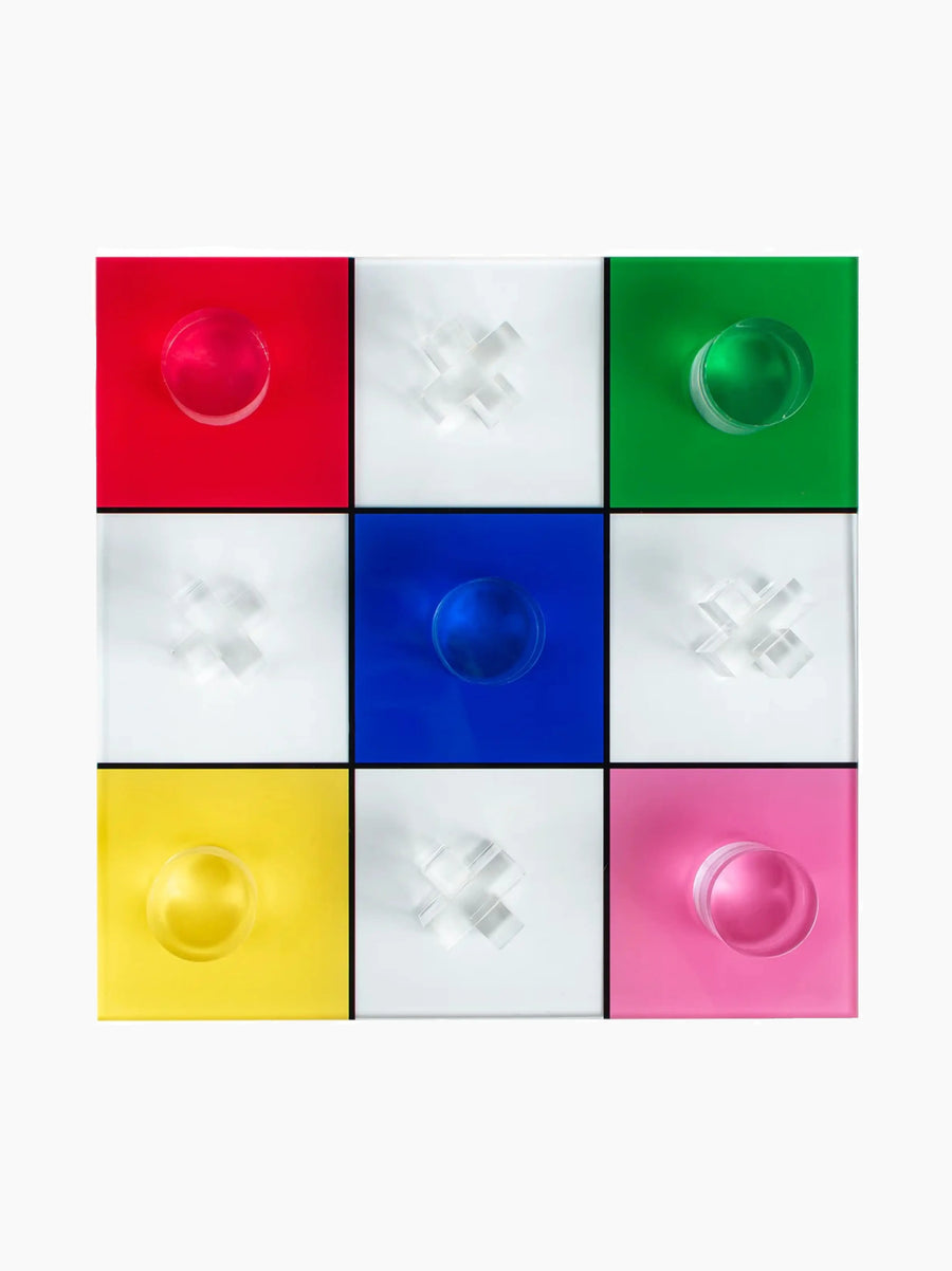 Rainbow Tic Tac Toe