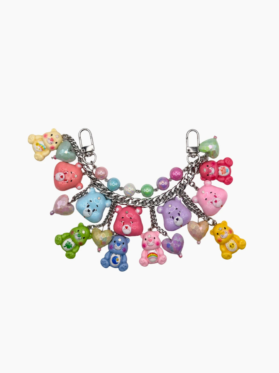 Rainbow Chain Bag Charm