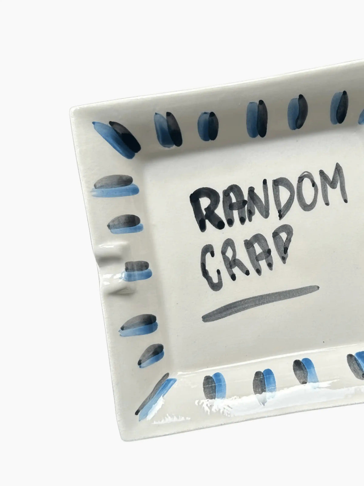 Random Crap White Trinket Tray