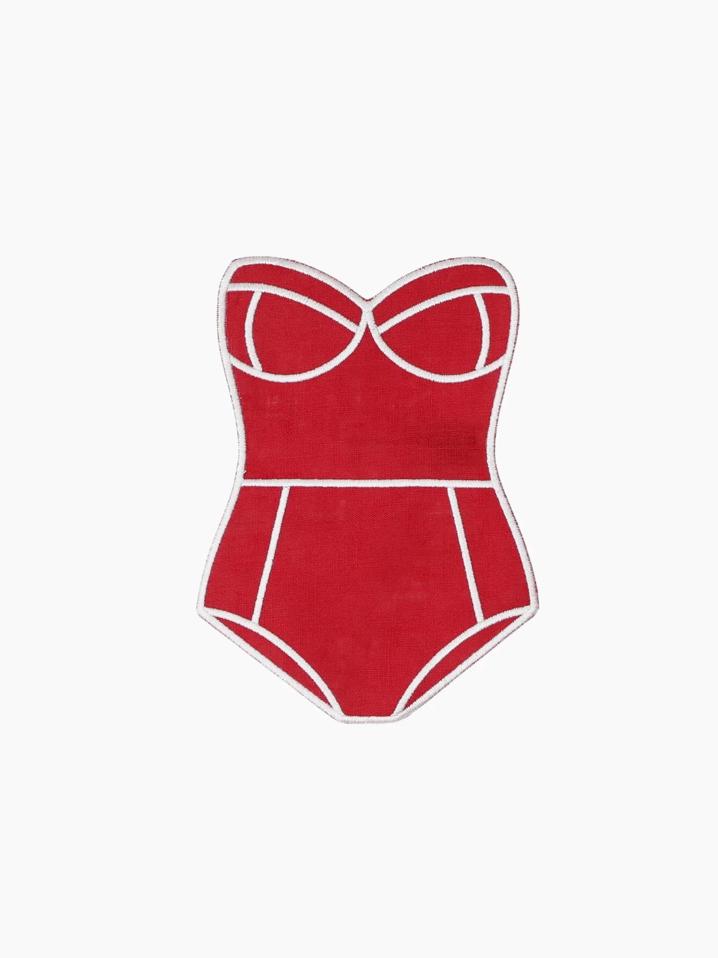 Red Swimsuit Cocktail Napkins