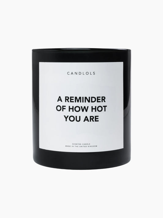 A Reminder of How Hot You Are Candle