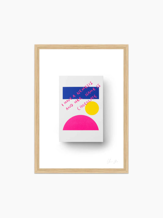 Card at River Cafe Art Print