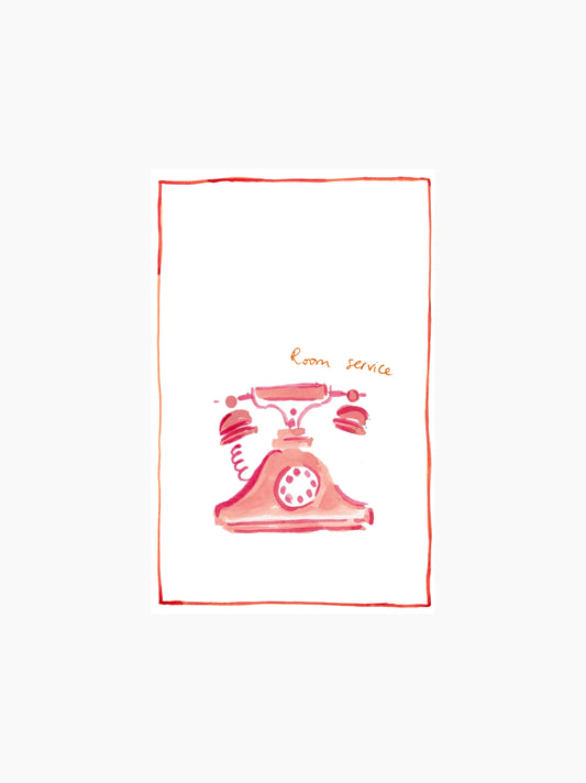 Room Service Tea Towel