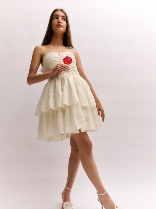 Red Rose Cocktail Glass