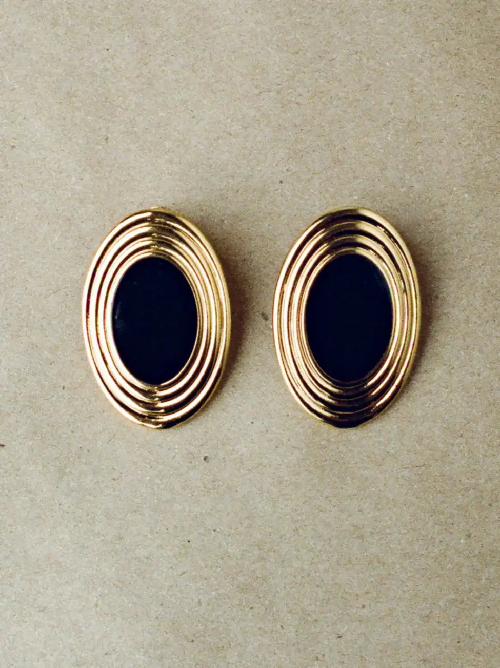 Rowan Gold Statement Earrings