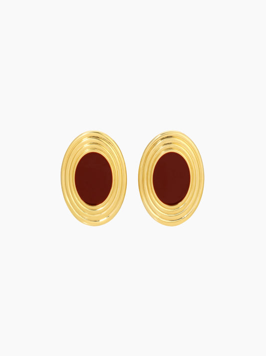 Rowan Gold Statement Earrings