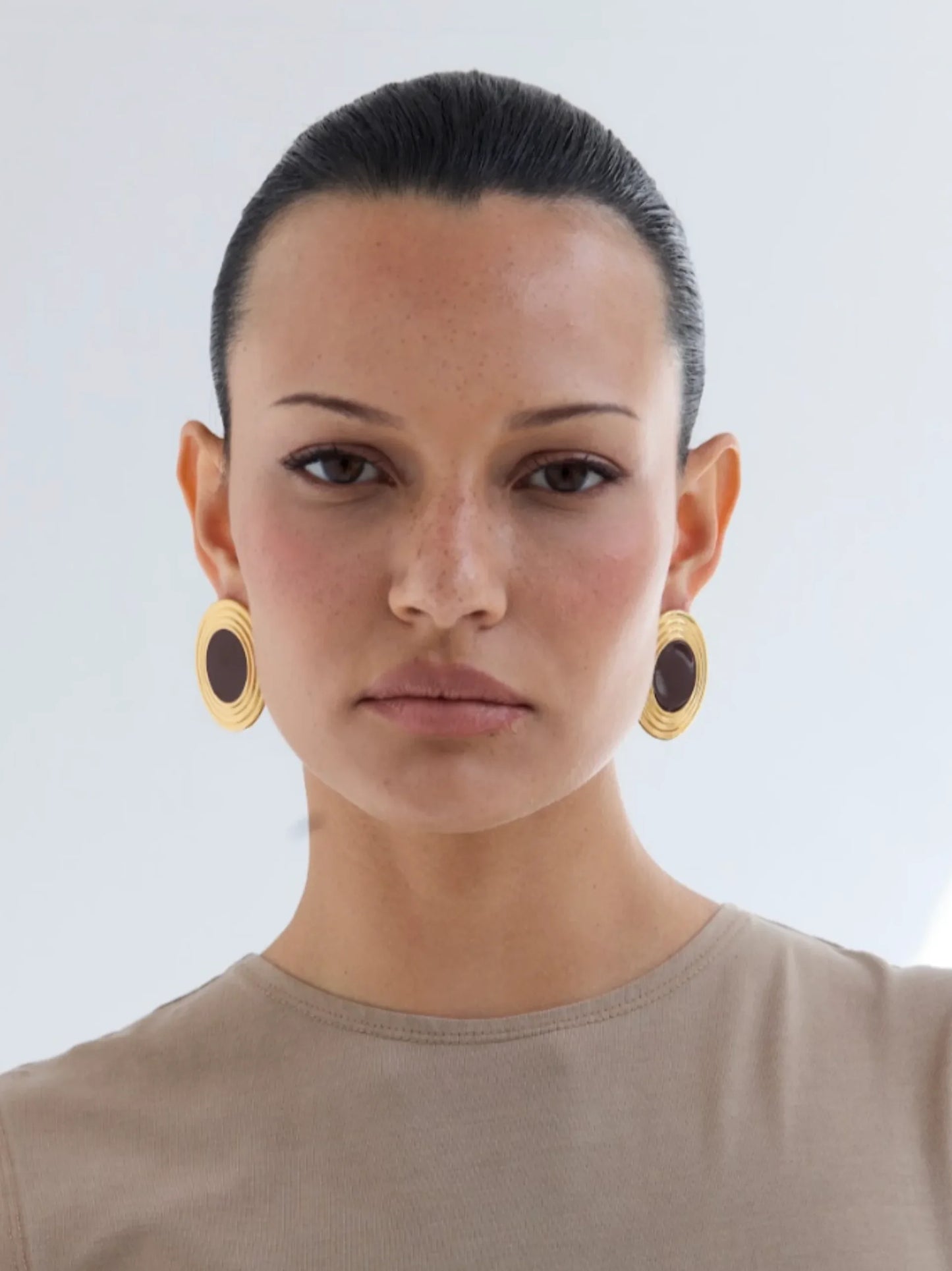 Rowan Gold Statement Earrings