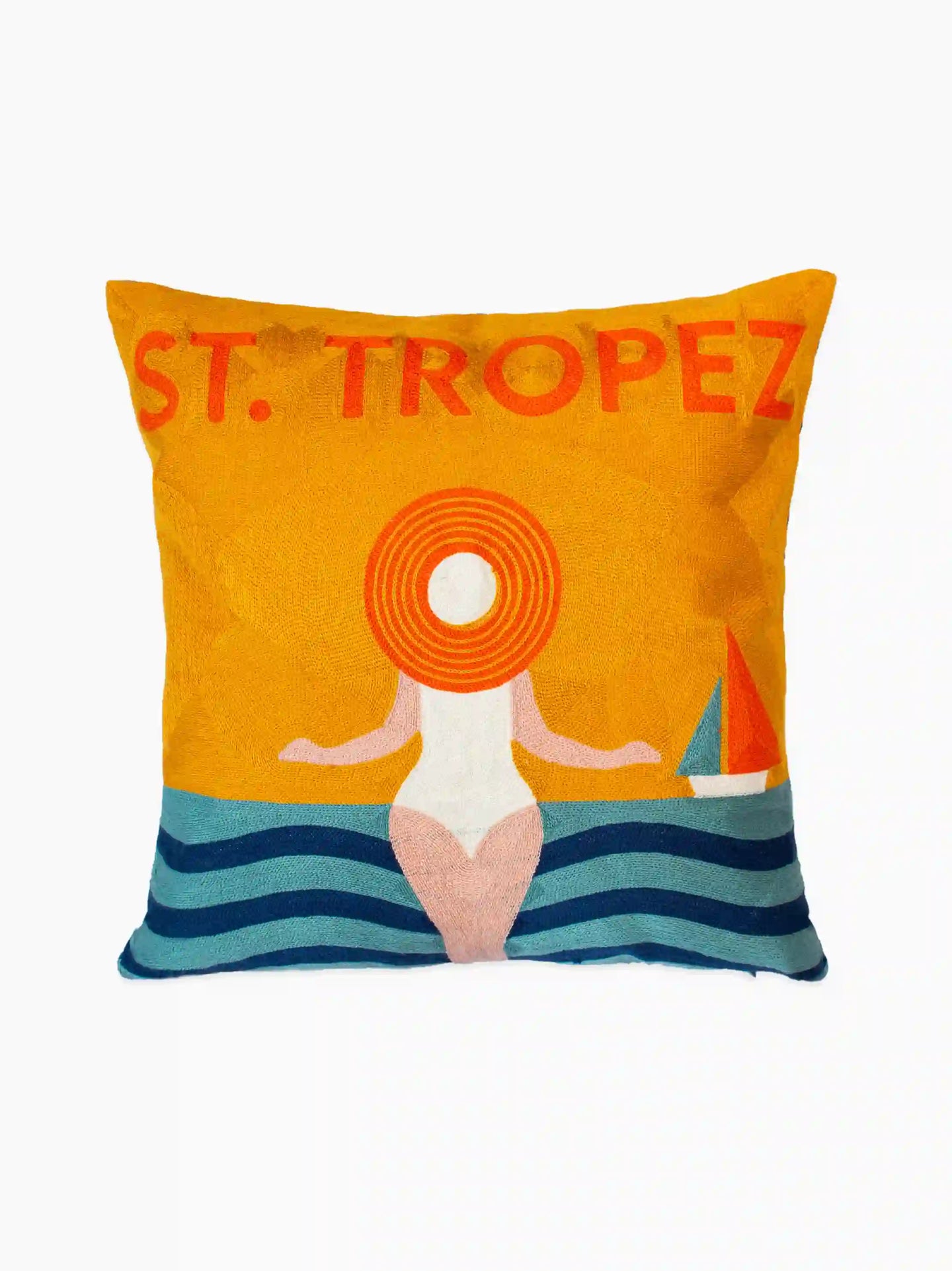 St. Tropez Needlepoint Cushion