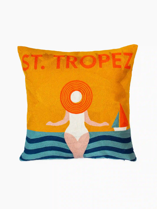 St. Tropez Needlepoint Cushion