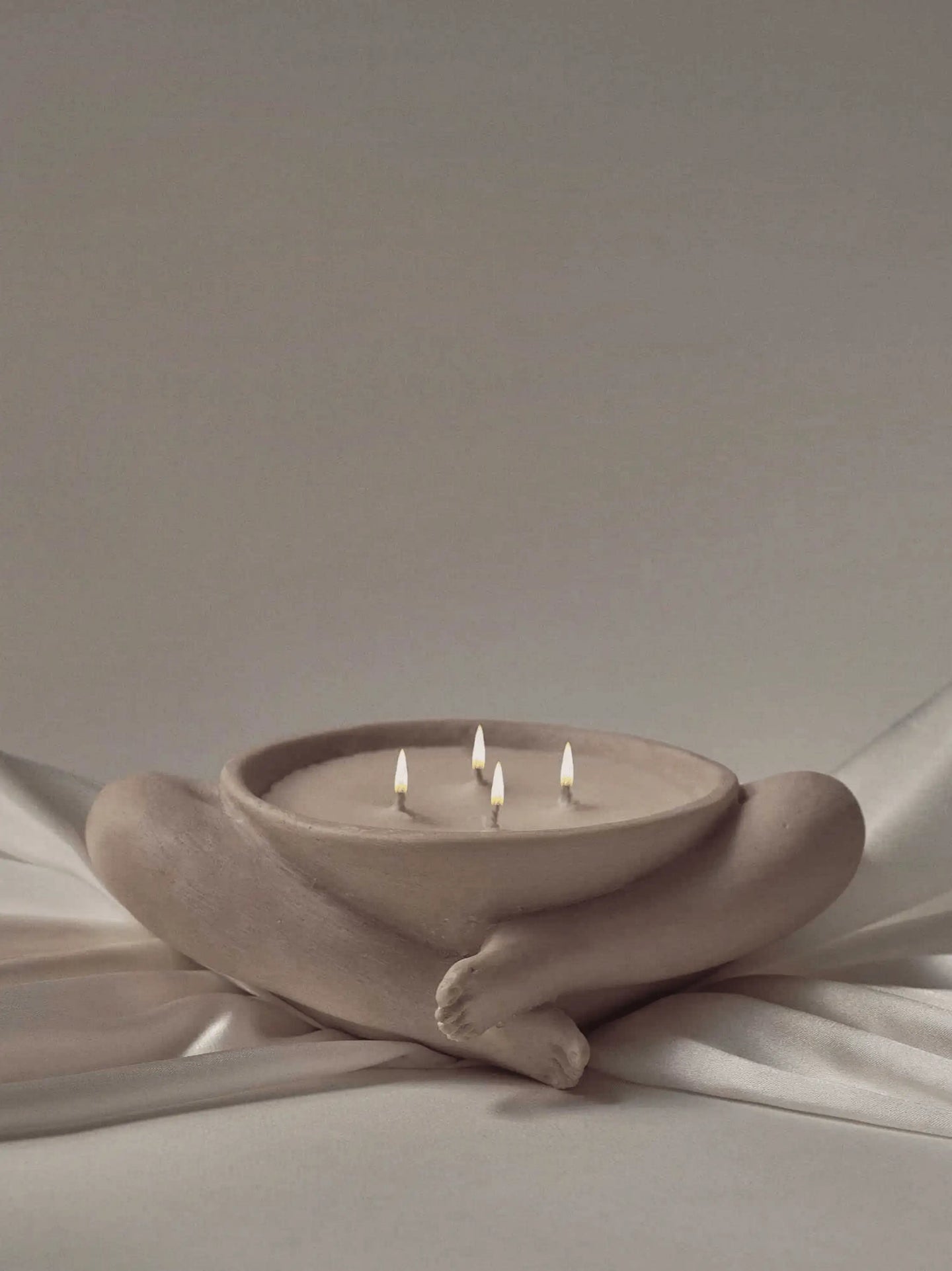 Sandalwood Candle Sculpture