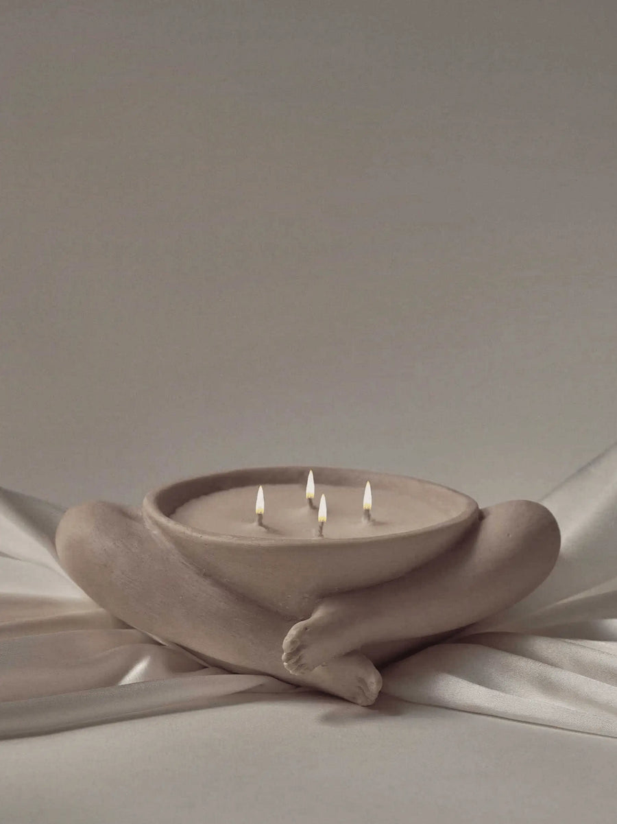 Sandalwood Candle Sculpture