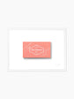 Card at Sant Ambroeus ii Framed Art Print