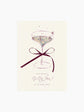 Purple Hen Party Invite Card