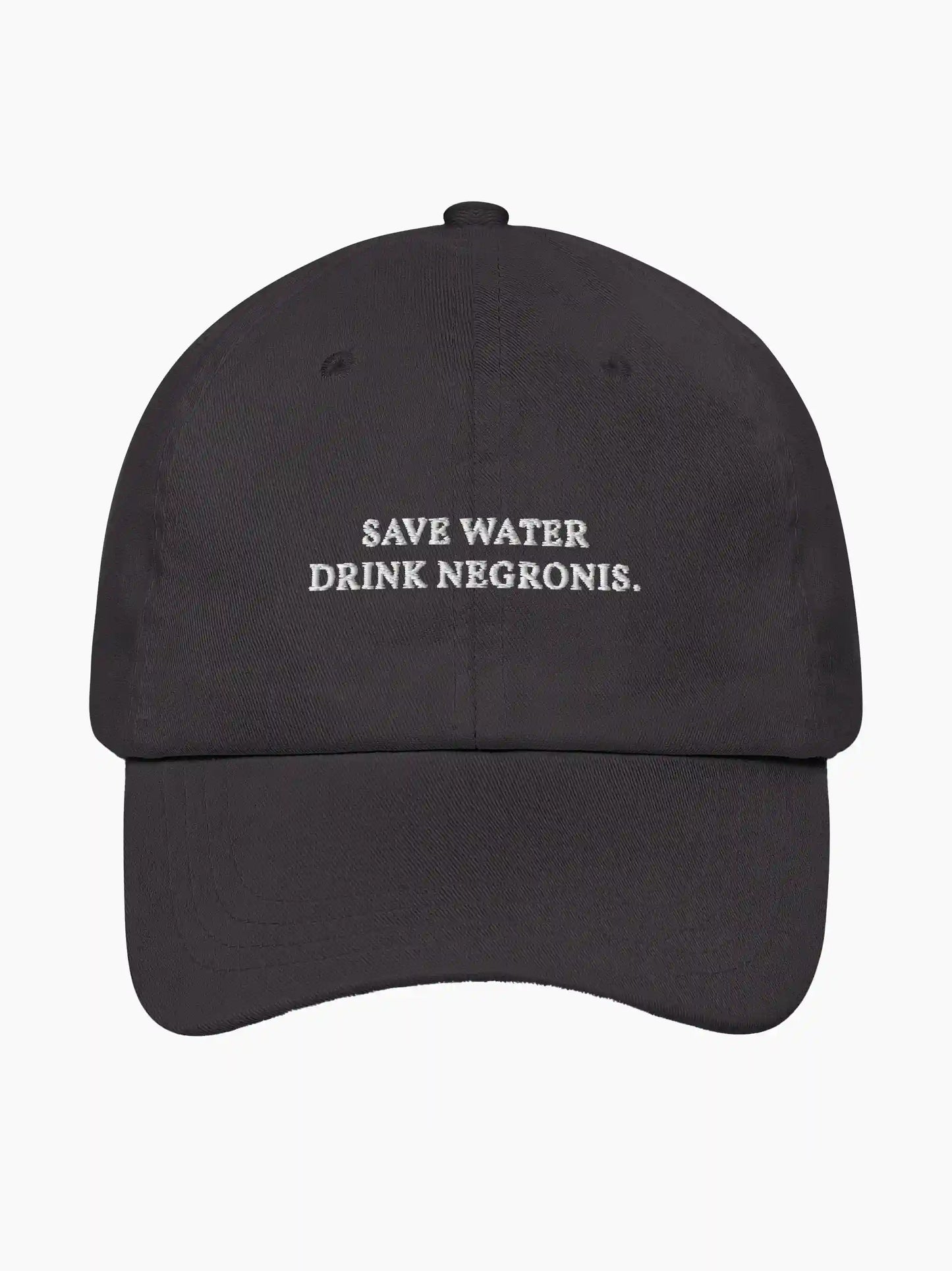 Save Water Drink Negronis Cap