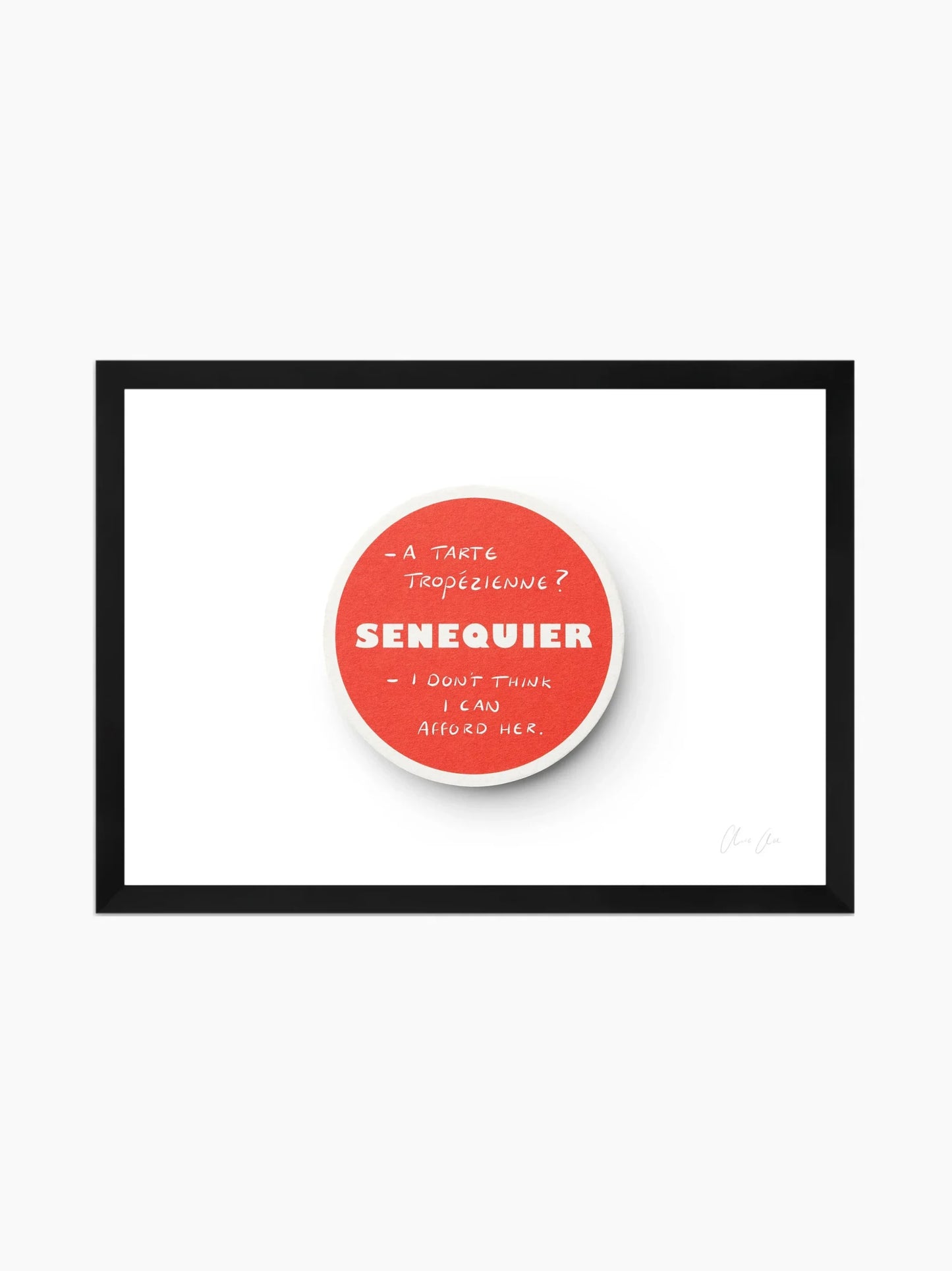Senequier i Art Print