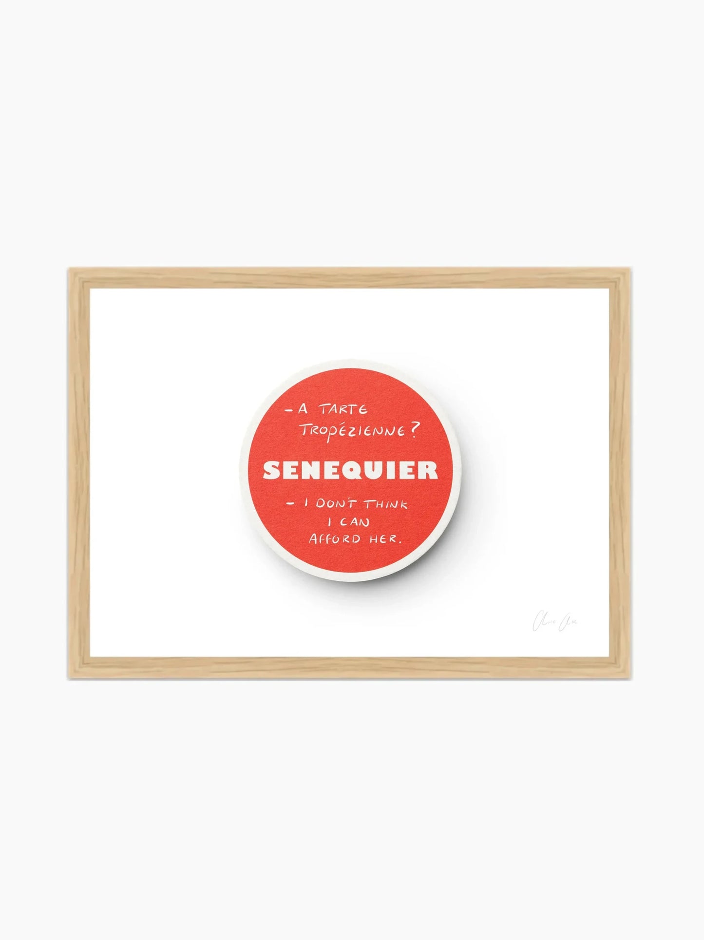 Senequier i Art Print