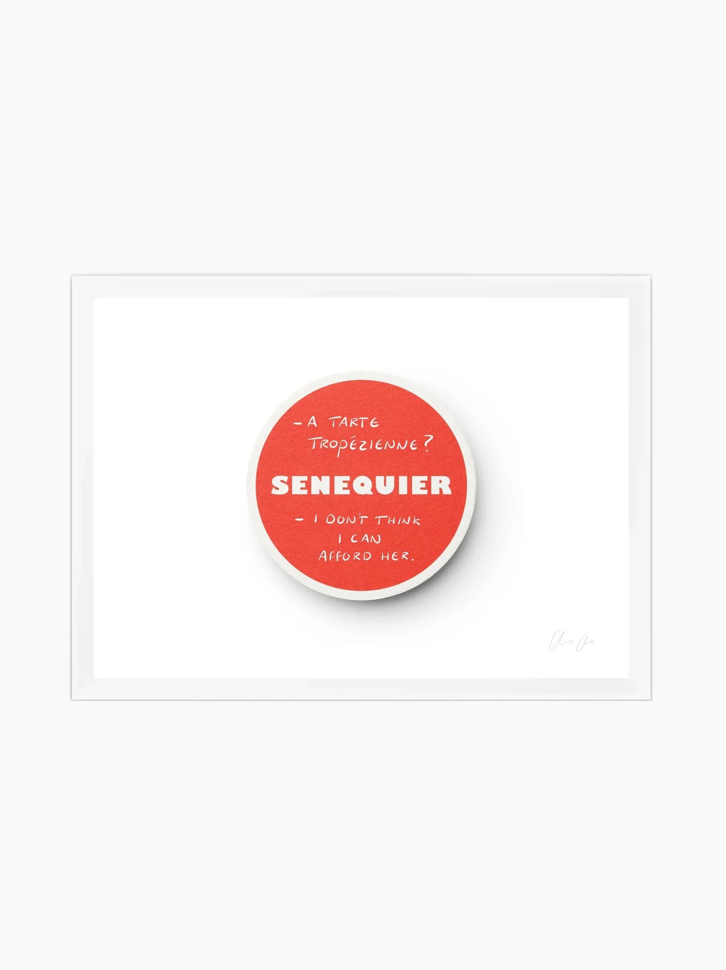 Senequier i Art Print