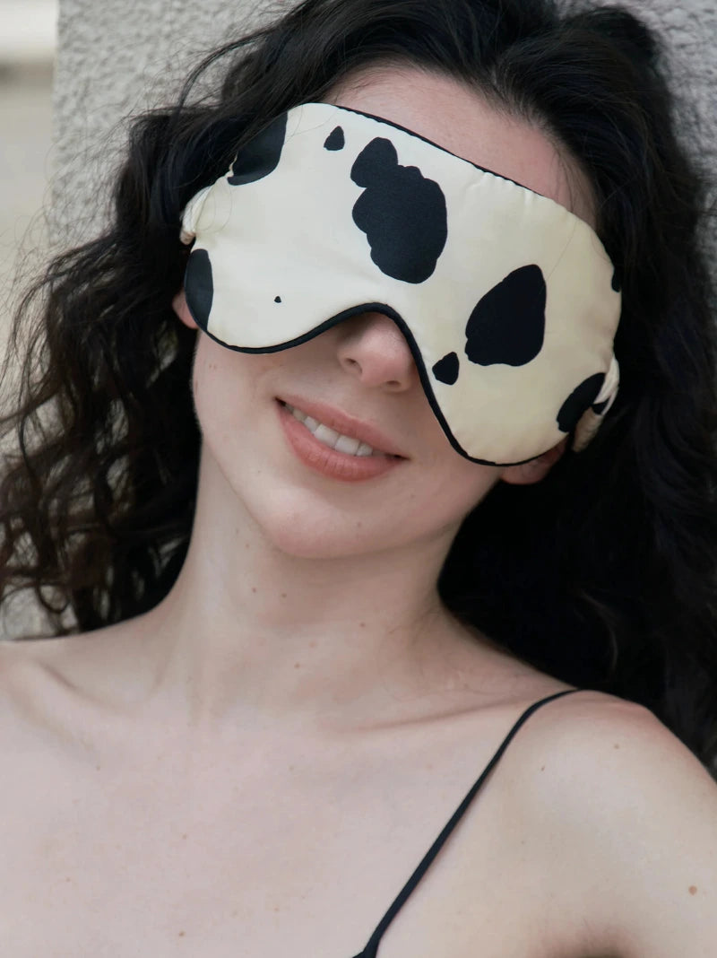 Dalmatian Silk Sleeping Eye Mask