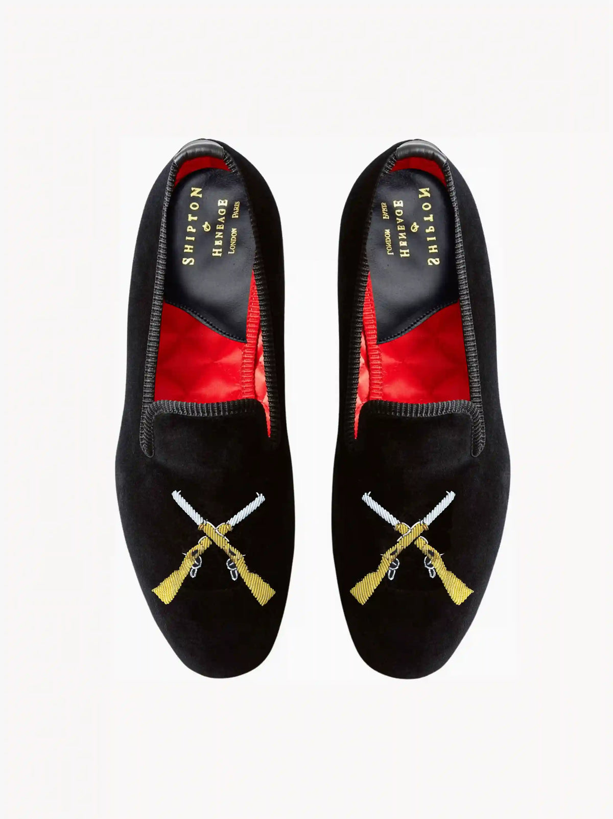 Crossed Rifle Slippers