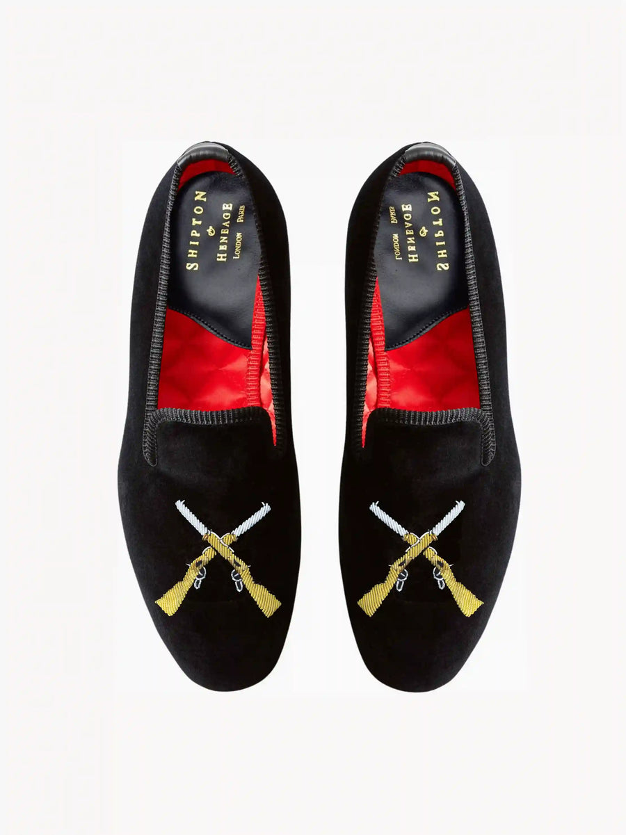 Crossed Rifle Slippers