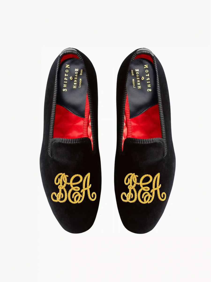 Bespoke Monogram Slippers