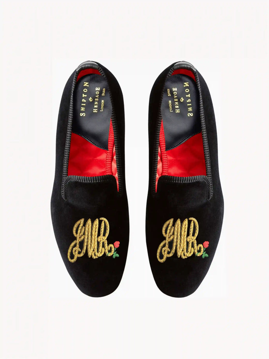 Bespoke Monogram Slippers