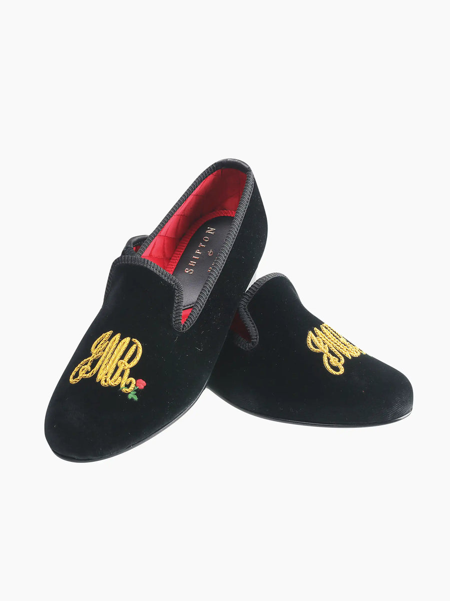 Bespoke Monogram Slippers