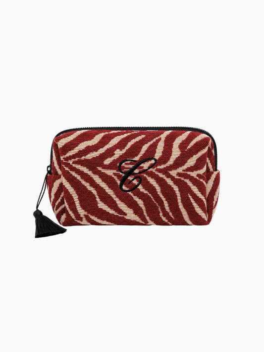 Personalised Zebra Mini Pouch