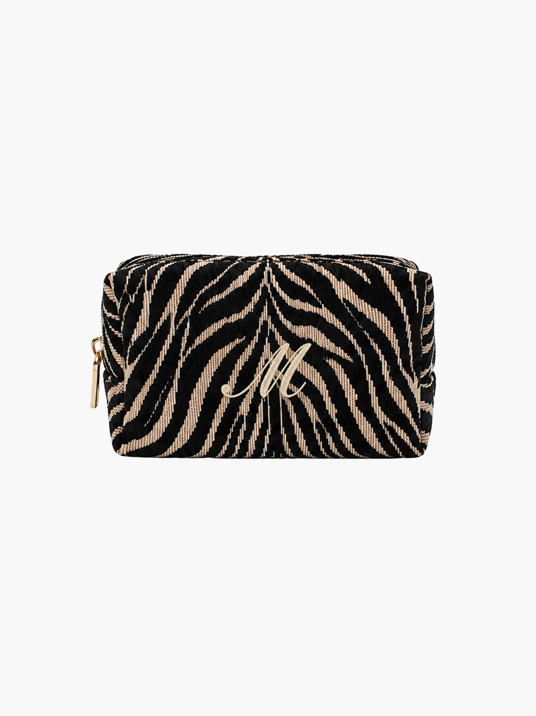 Personalised Zebra Mini Pouch