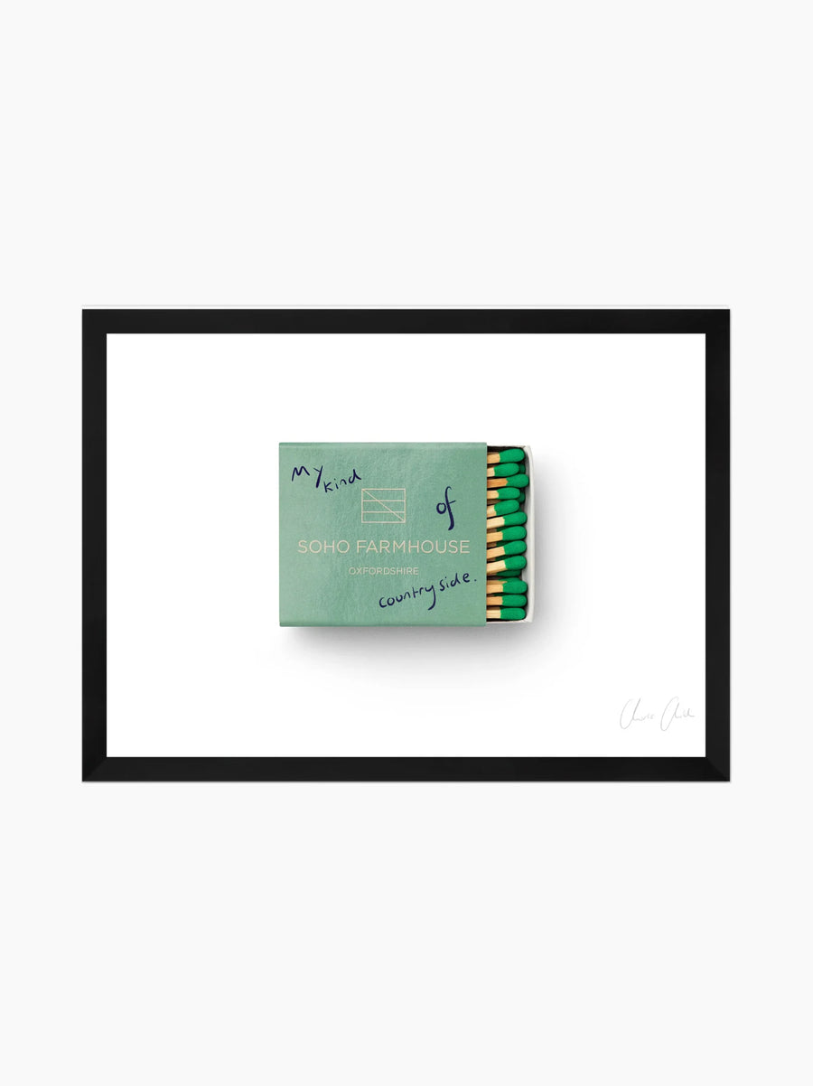 Matchbox at Soho Farmhouse Art Print