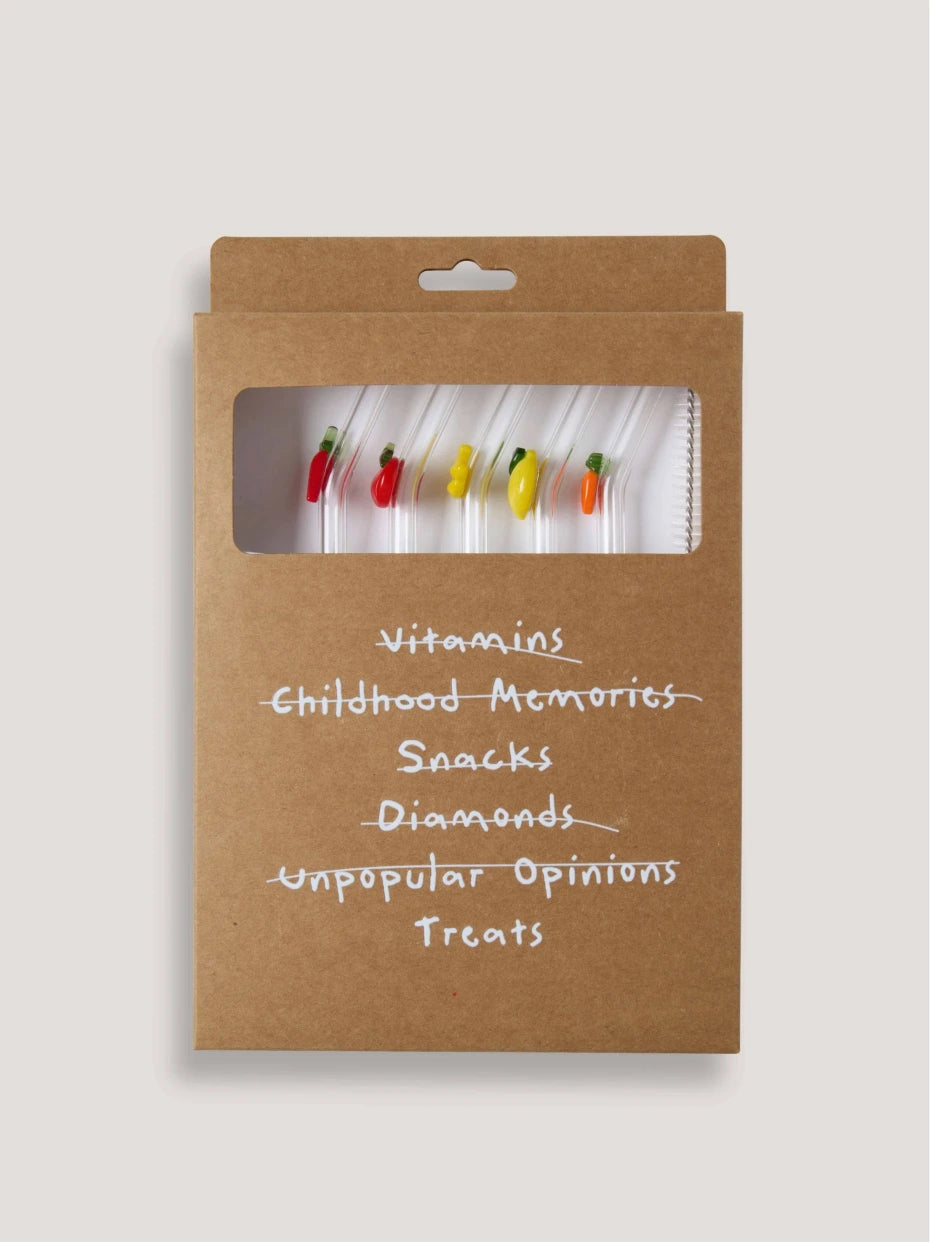 Farmers Market Straw Set of 5