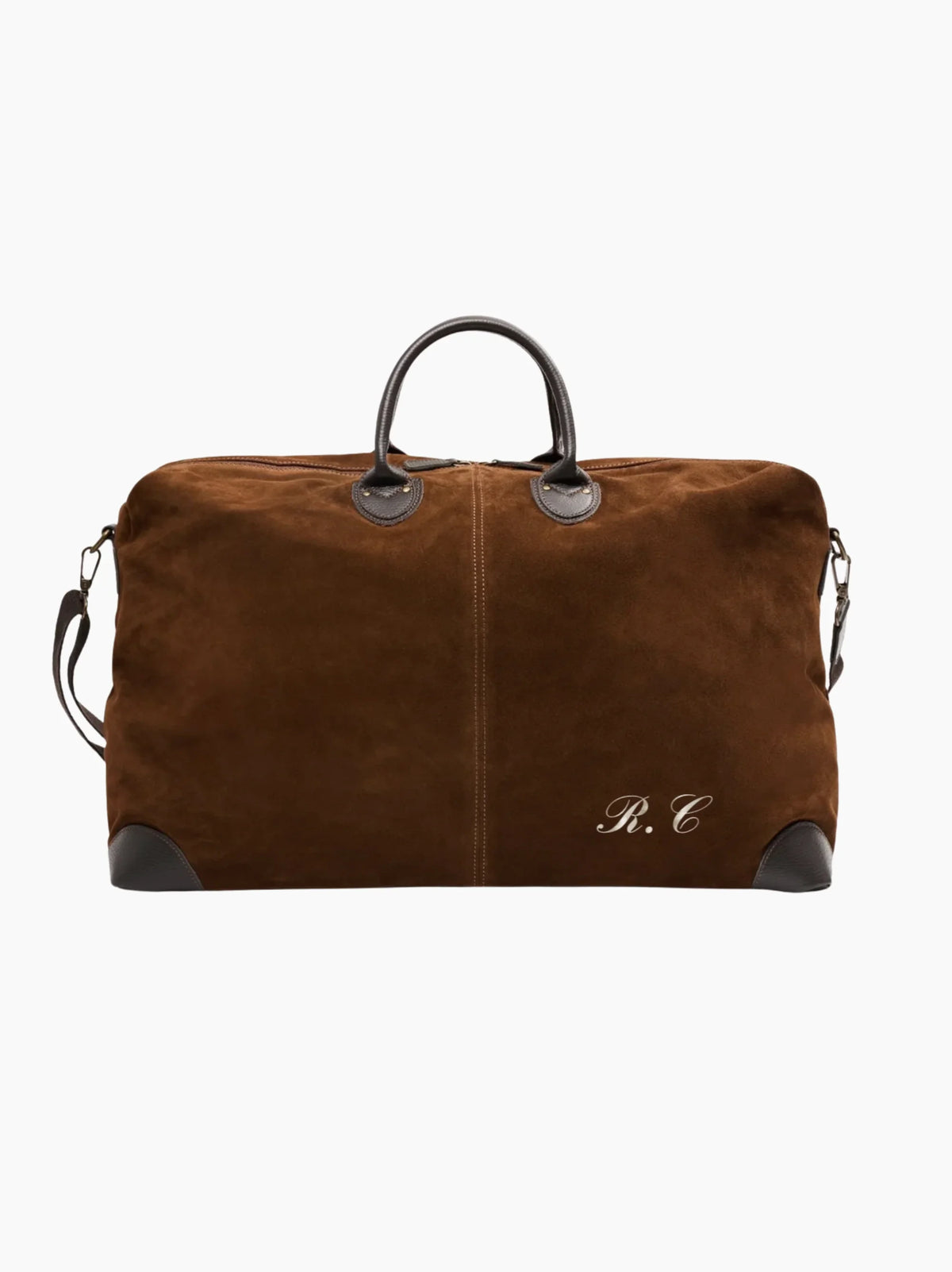 Suede Harvard Travel Bag