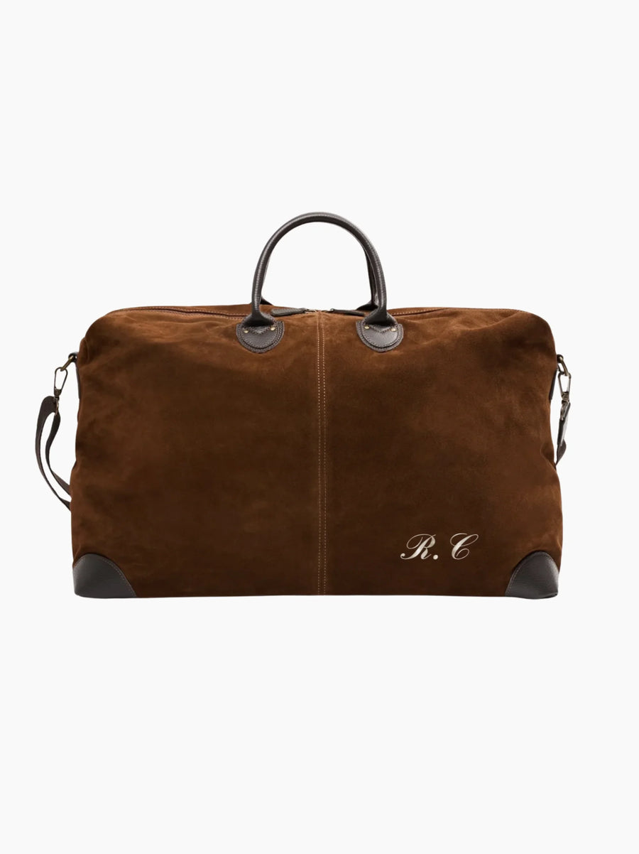 Suede Harvard Travel Bag