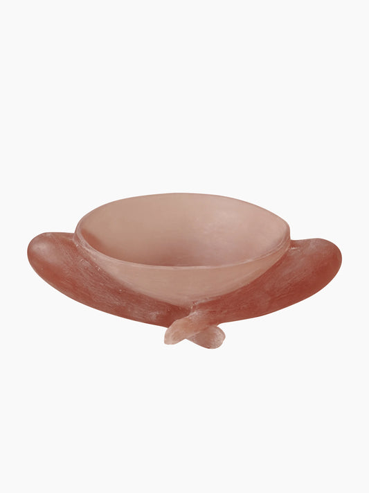 Pink Resin Decorative Bowl