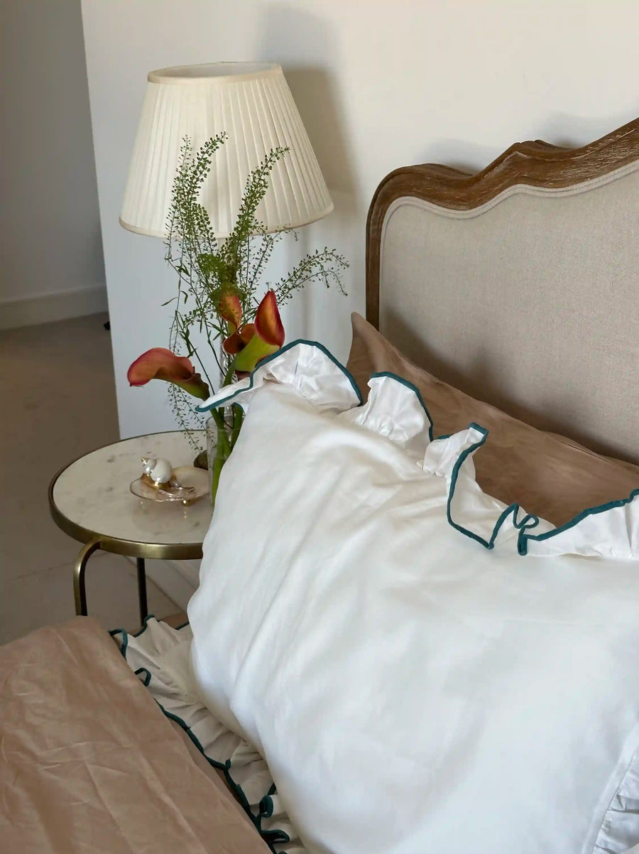 Personalised Teal Provence Bed Set