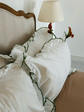 Personalised Green Provence Bed Set