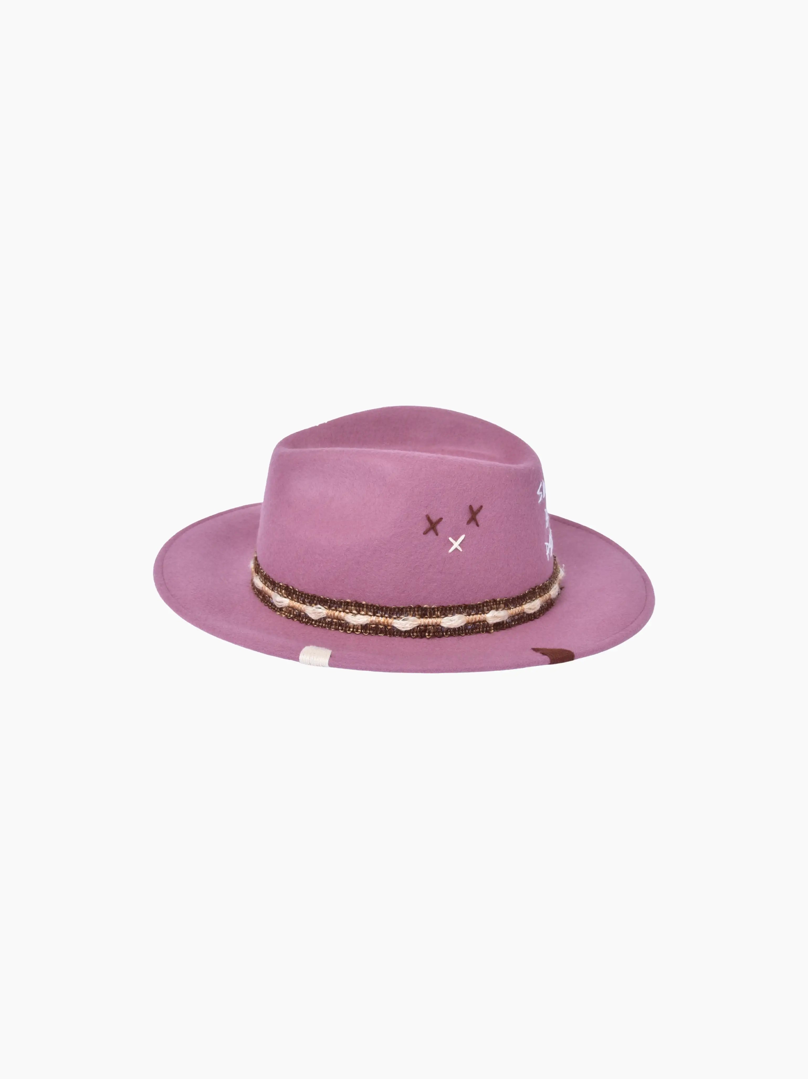 Pink Sweet But Psycho Wool Hat