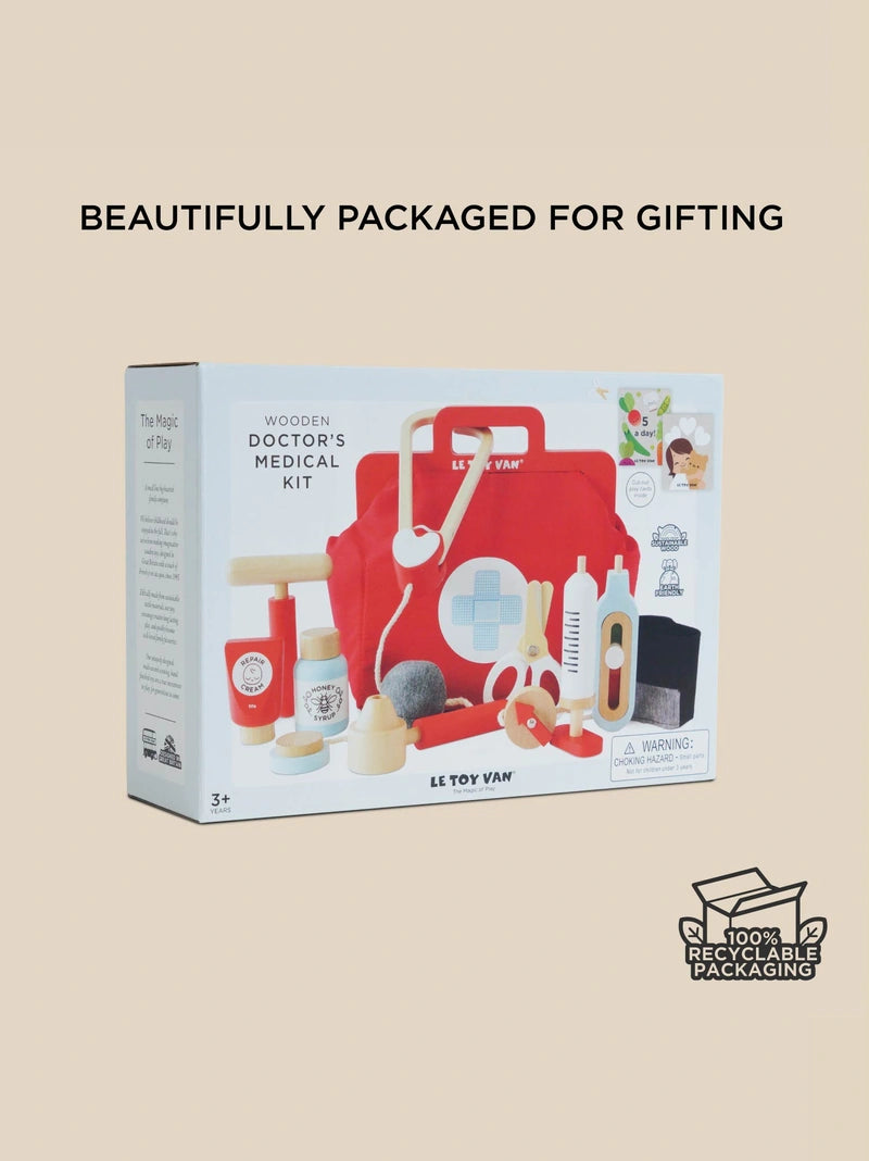 Vintage Doctor Role Play Kit for Kids