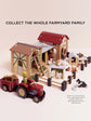 Wooden Toy Farmyard Stables Playset