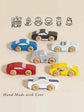 Classic Wooden Toy Sports Cars