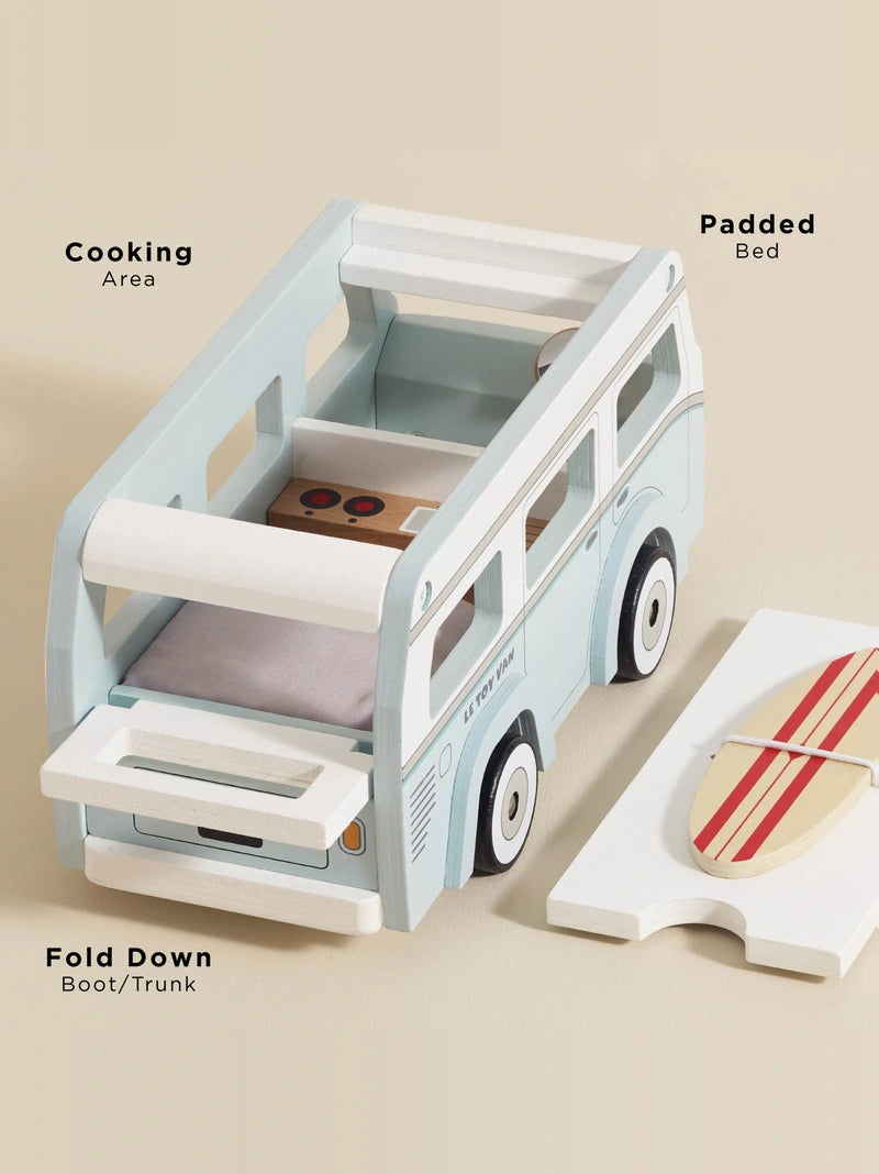 Wooden Toy Holiday Campervan