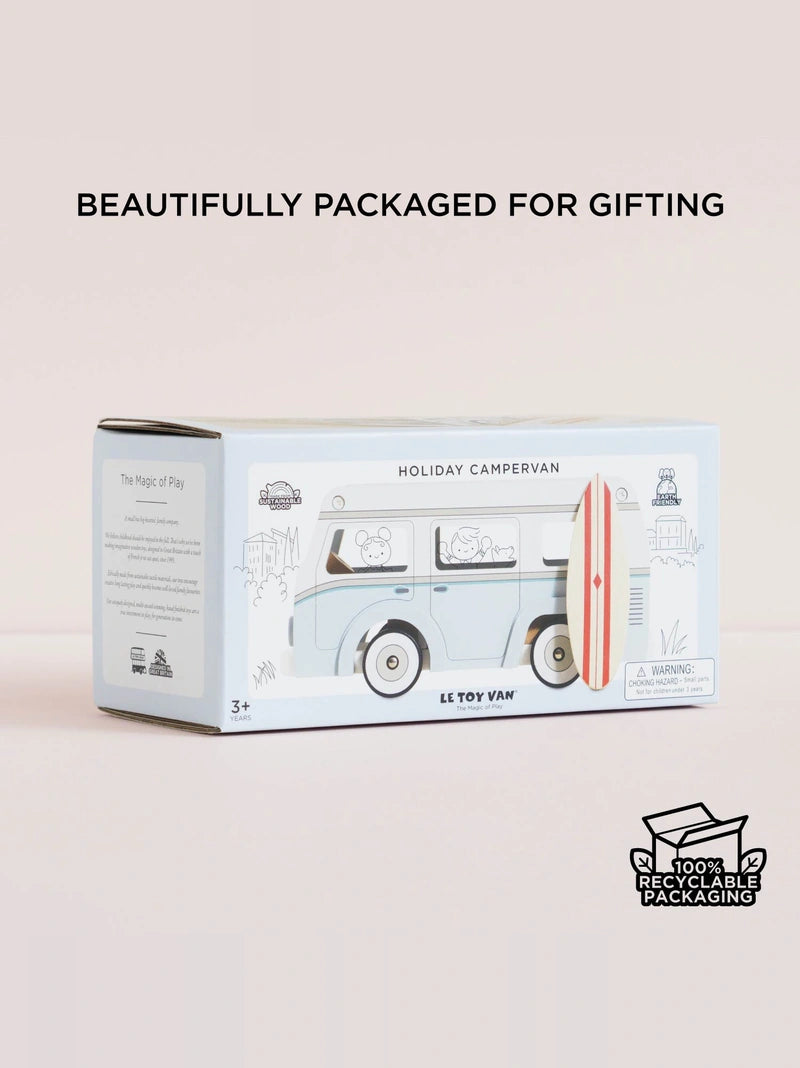 Wooden Toy Holiday Campervan